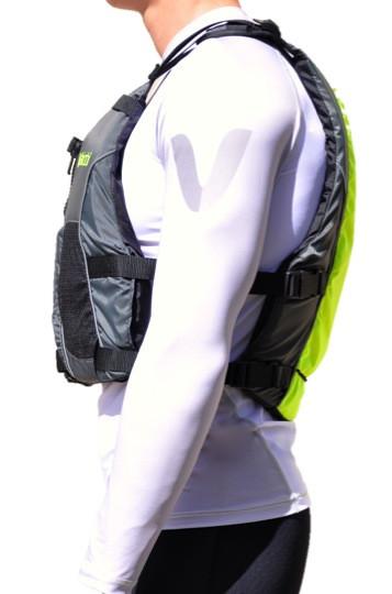 Vaikobi Launches new Grey/ Fluro Colourway in the Ocean Racing PFD
