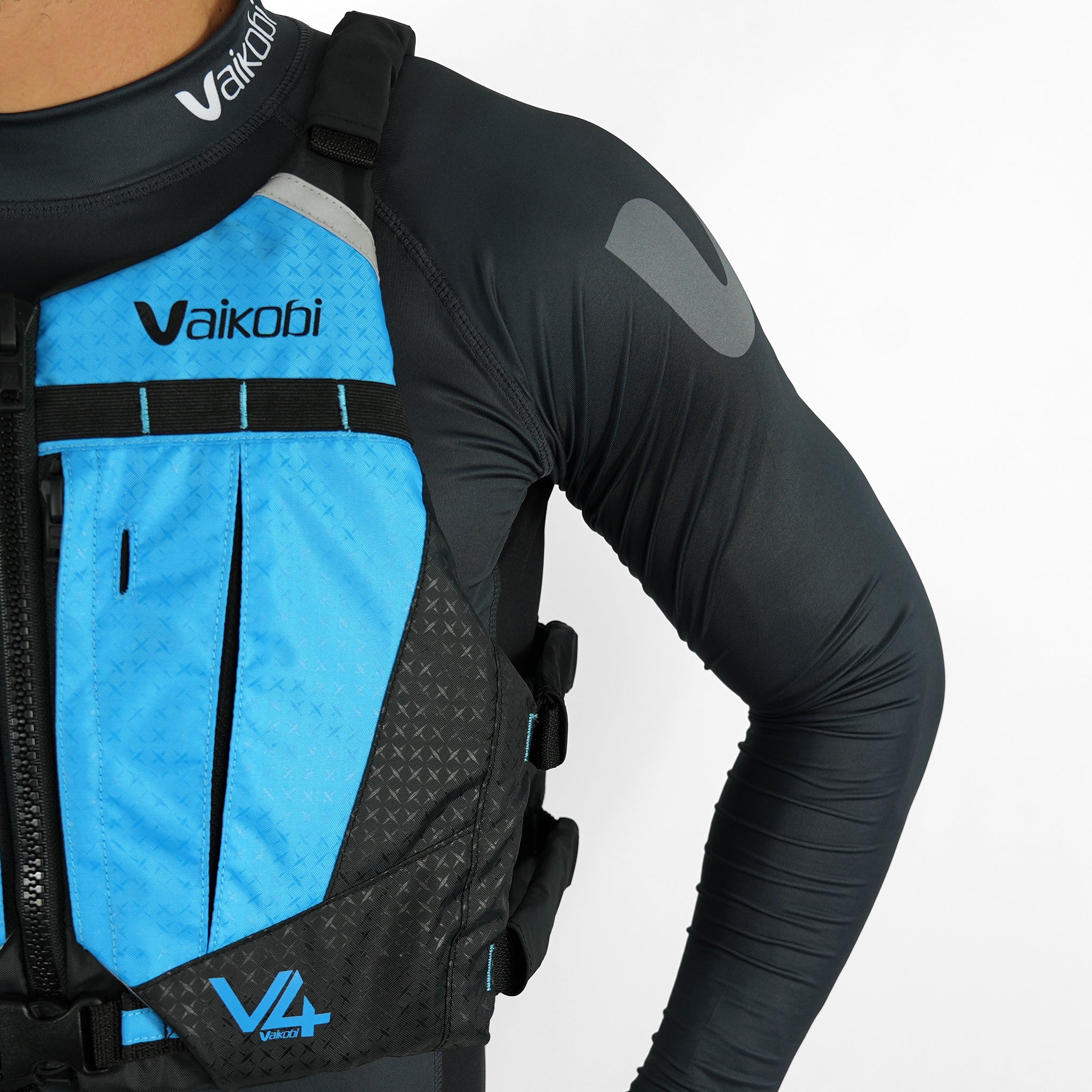 V4 Ocean Racing PFD Life Jacket - Cyan