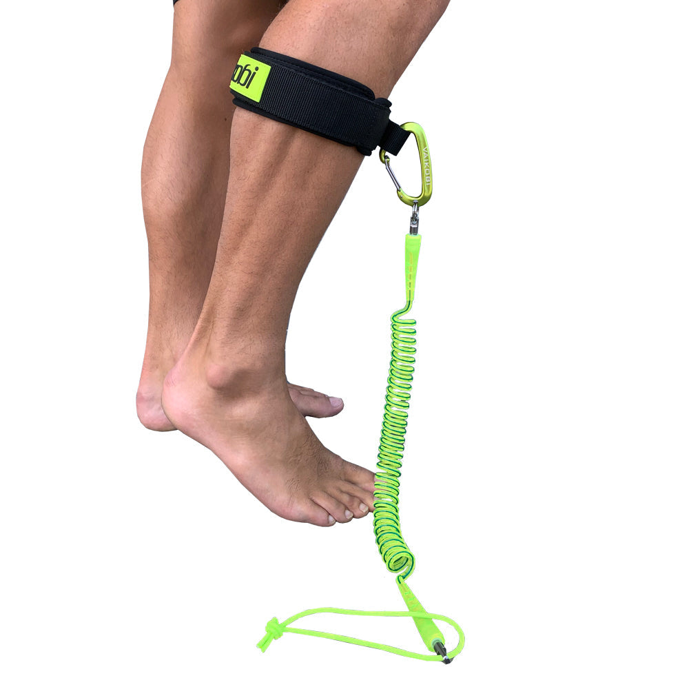 Vaikobi Ocean Paddling Calf Leash - Yellow