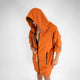 Full Zip Hooded Towel - Rust