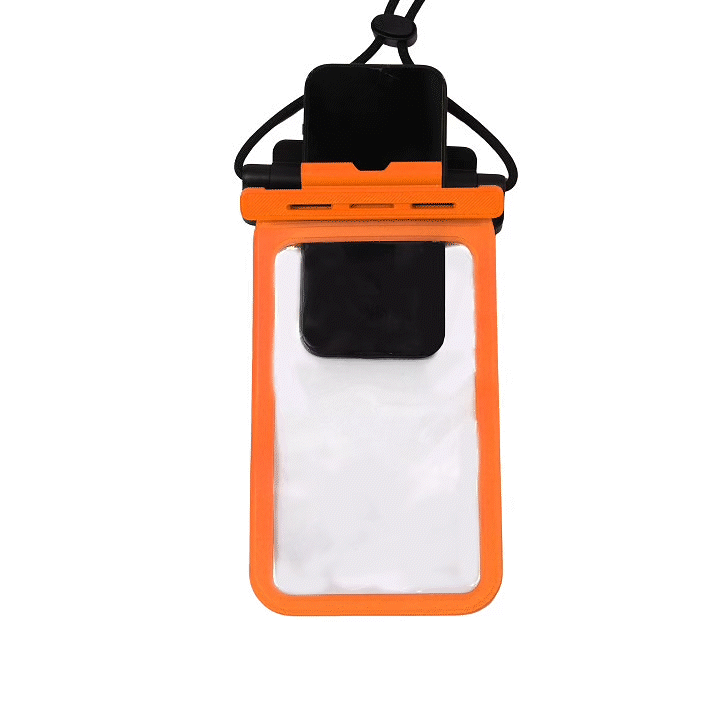 Waterproof Phone Case - Orange
