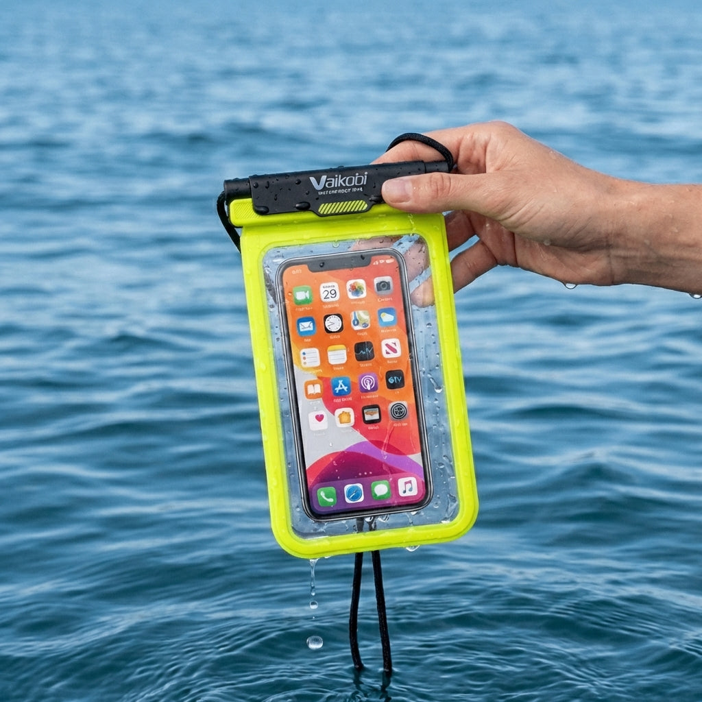 Waterproof Phone Case - Yellow