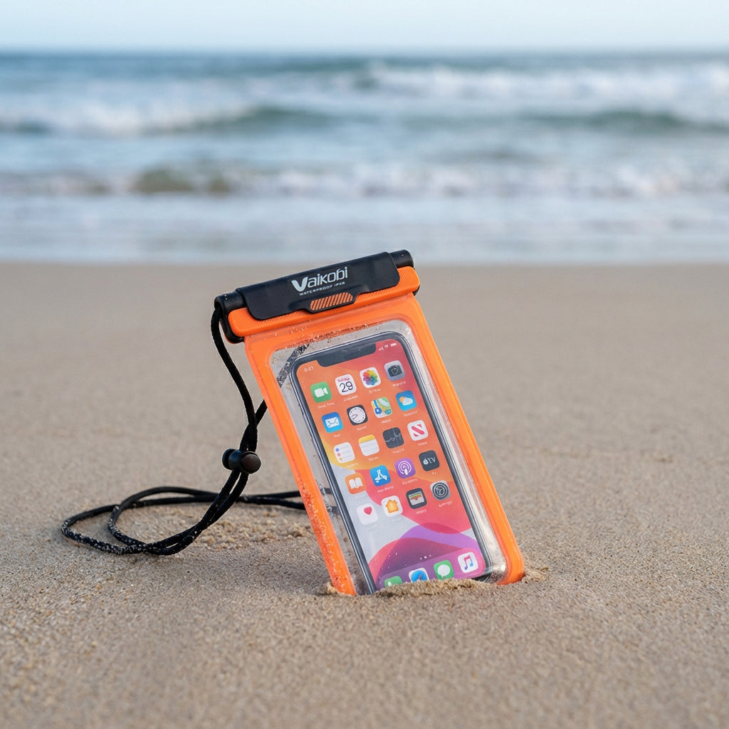 Waterproof Phone Case - Orange